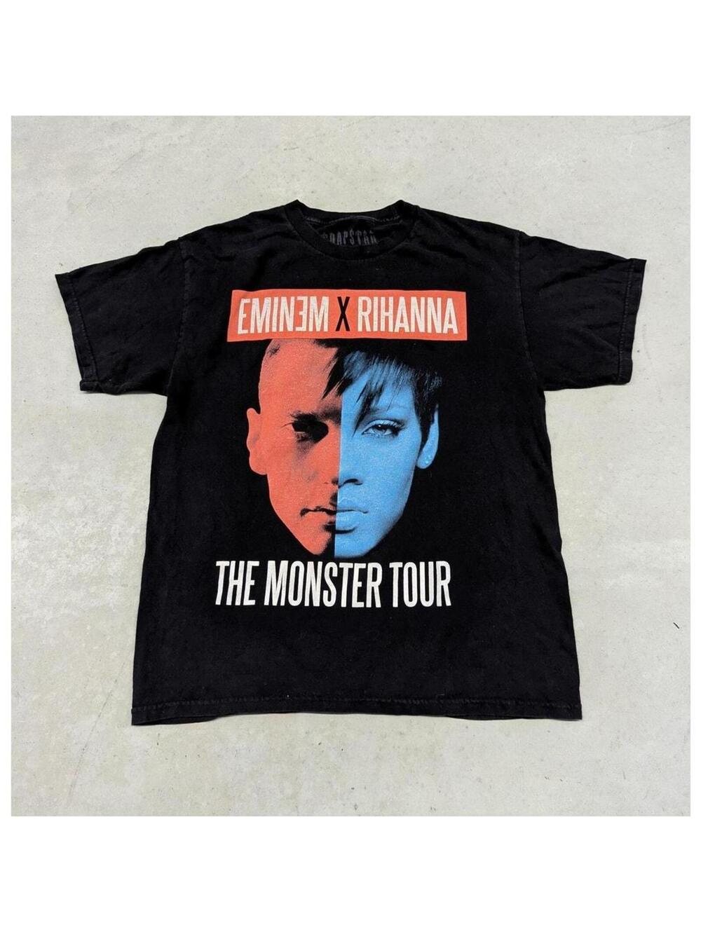 Eminem x Rihanna The Monster Tour Trapstar t-shirt